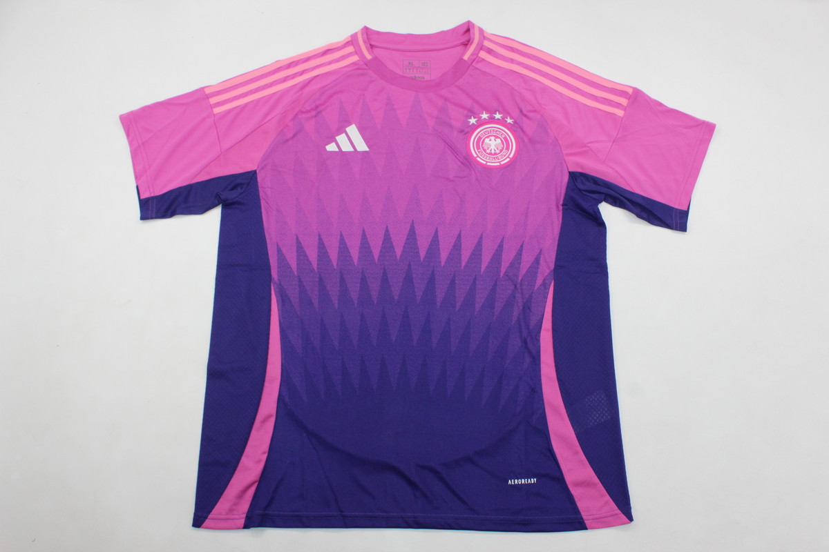 AAA Quality Germany 2024 Euro Away Pink/Purple Soccer Jersey